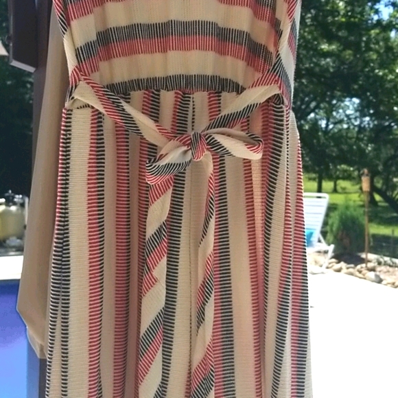 CLASSIC STRIPED JUMPSUIT - Picture 5 of 8